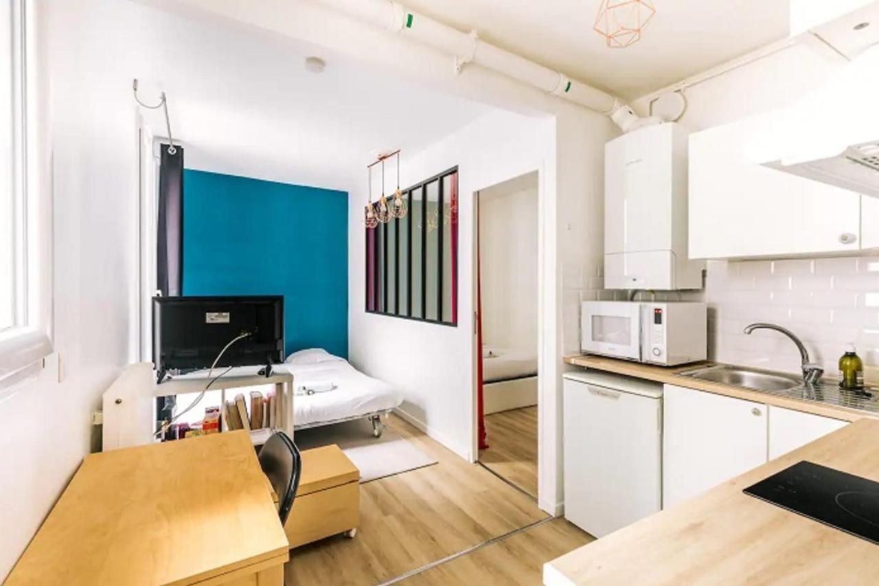 Apartament Very Quiet Cocoon Near The Center And Paris 19Th Pantin Zewnętrze zdjęcie
